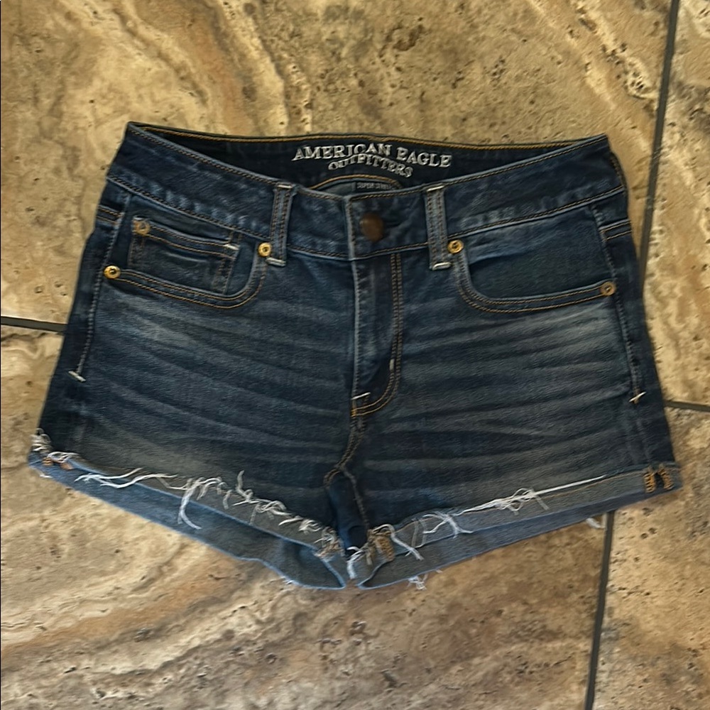 LIKE NEW!!! AE denim jean shorts